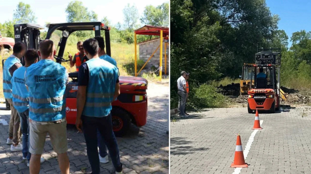 Bartın’da Forklift Eğitimiyle Usta-Çırak Buluşmaları Gerçekleştirildi