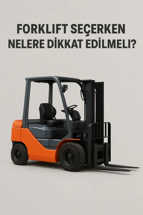 Forklift Seçerken Nelere Dikkat Edilmeli?