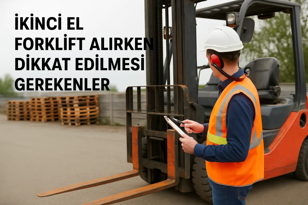 İkinci El Forklift Alırken Dikkat Edilmesi Gerekenler
