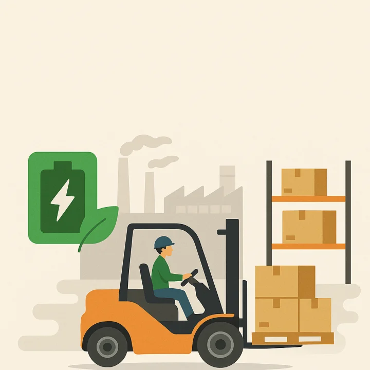 Sanayide Enerji Verimliliği İçin Forklift Seçimi Nasıl Yapılmalı?