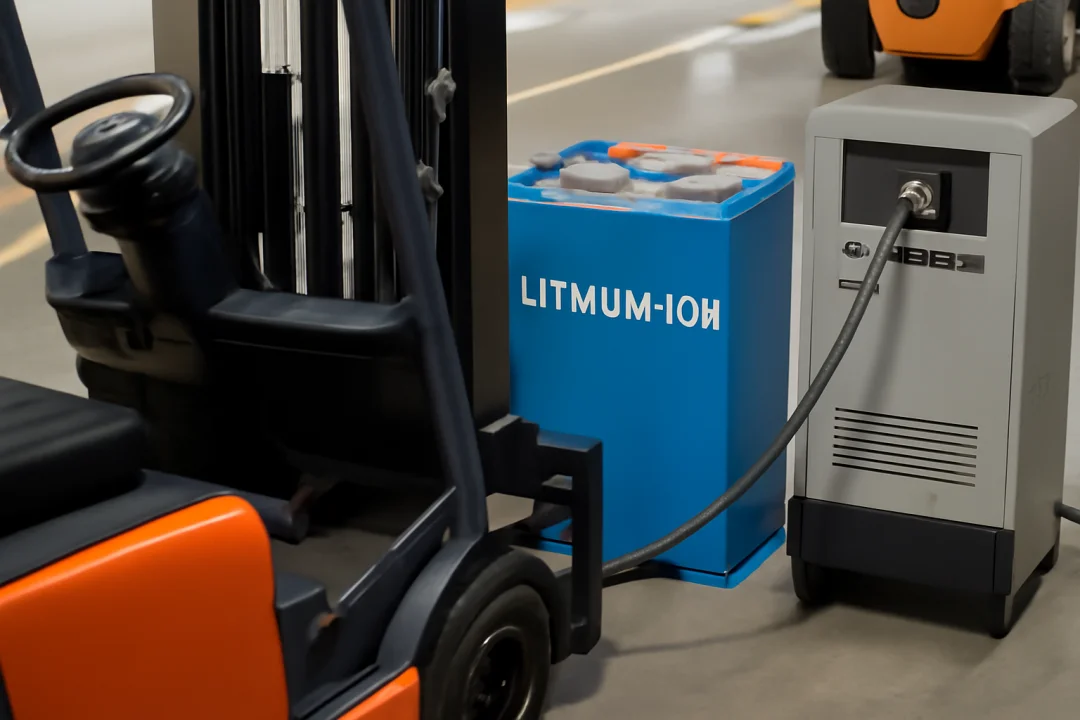 Elektrikli Forkliftlerde Batarya Teknolojileri ve Şarj Süreleri