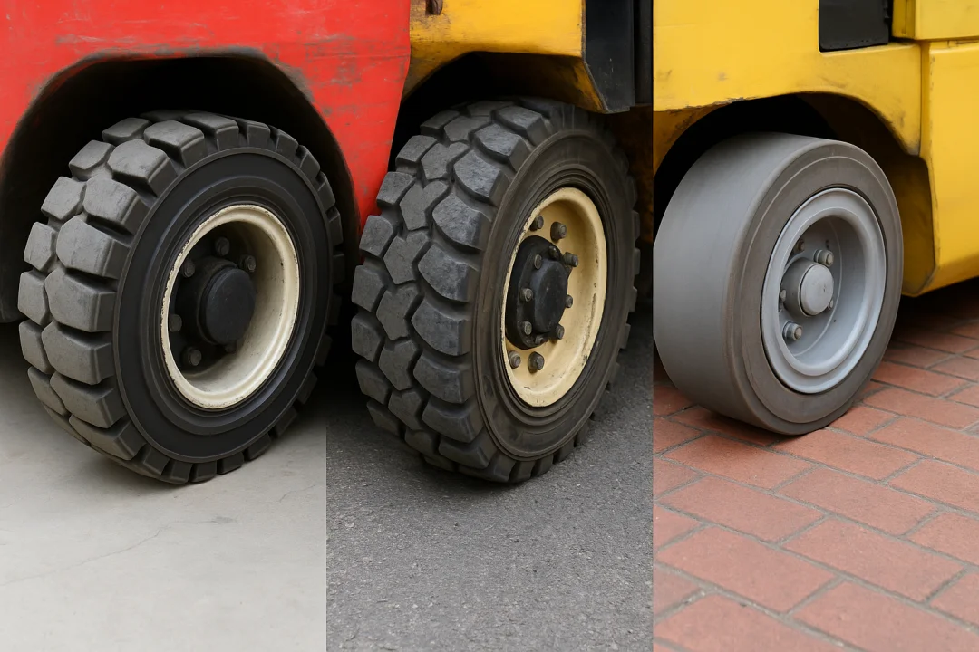 Forklift Lastikleri: Hangi Zeminde Hangi Tip?