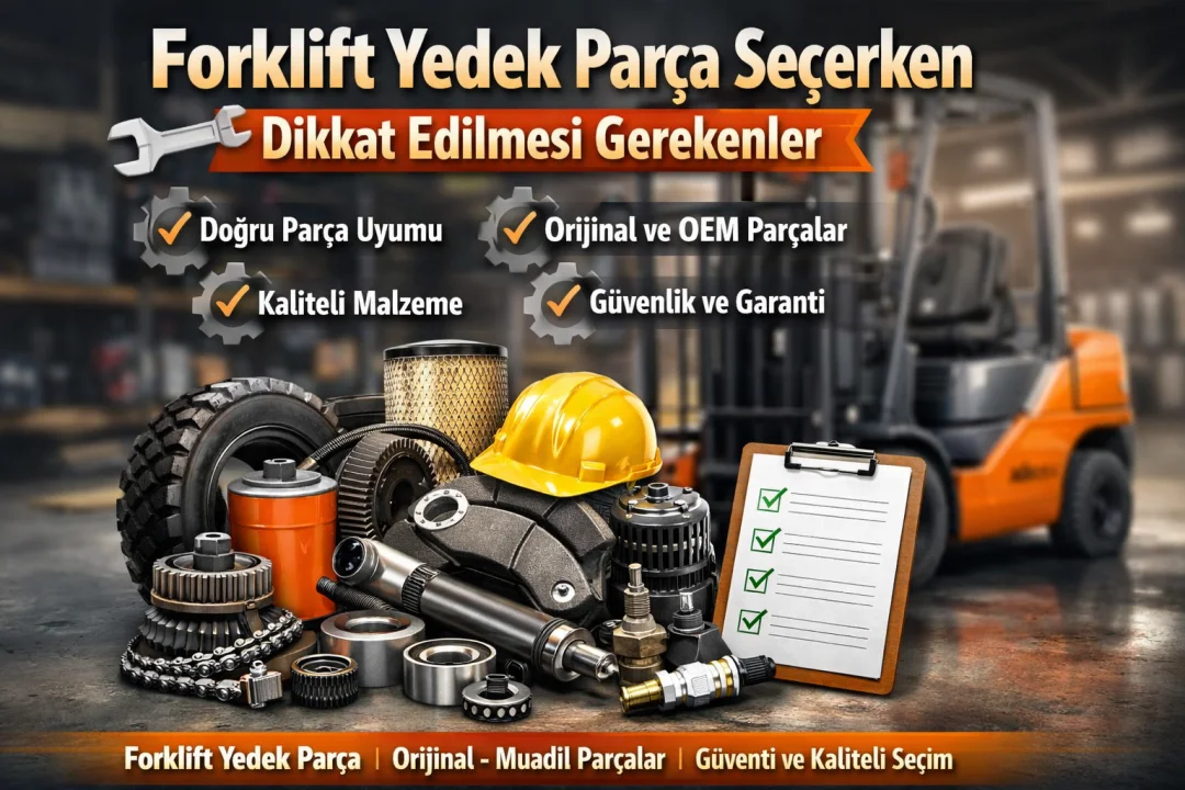 Forklift Yedek Parça Seçerken Dikkat Edilmesi Gerekenler