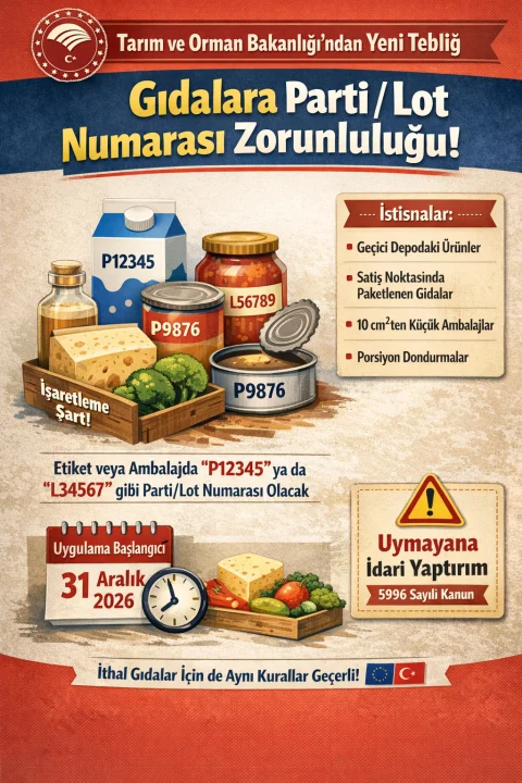 Milyonlarca Üründe Değişiklik: Yeni Gıda Tebliği Yayımlandı!